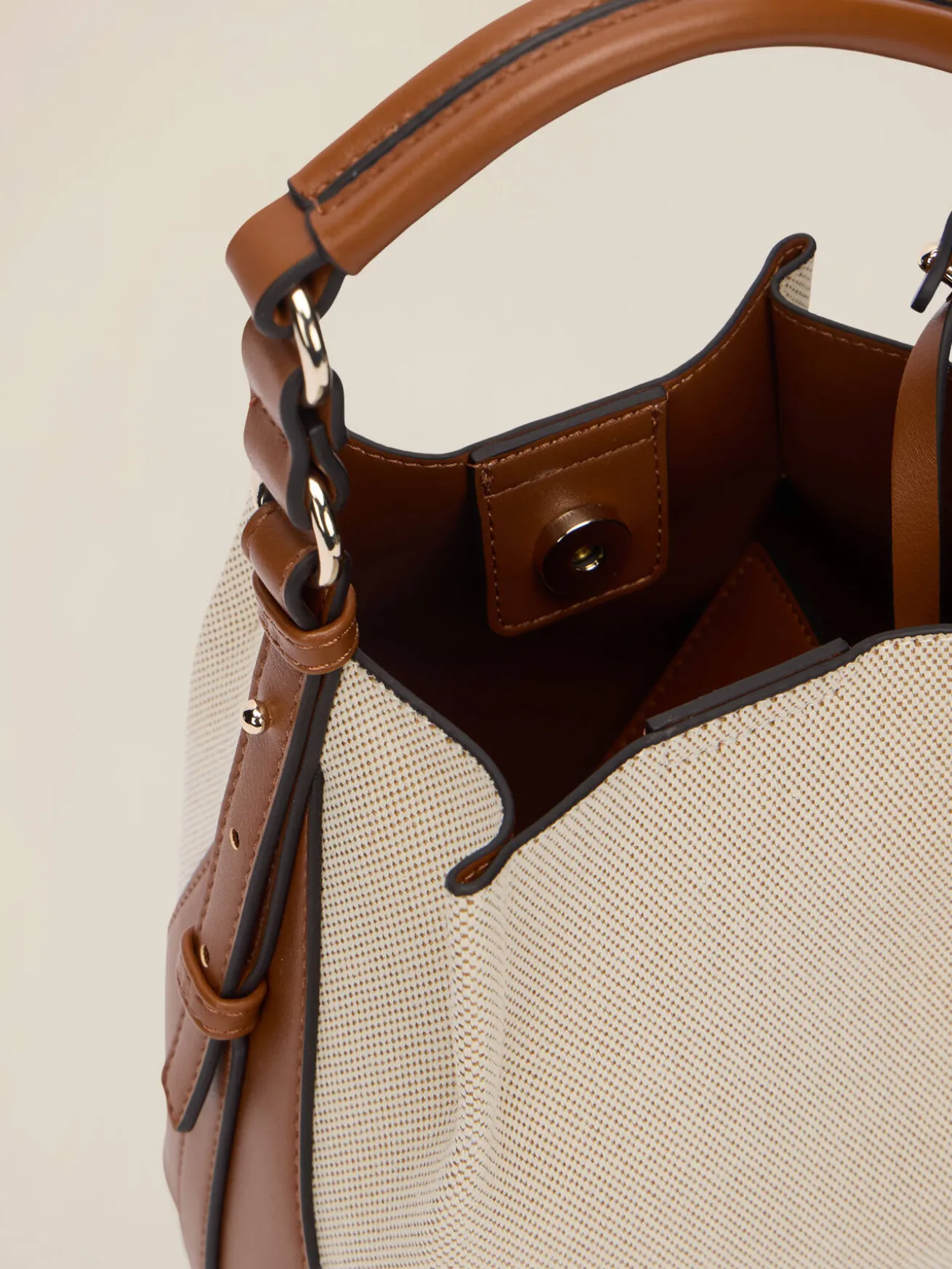 Bucket-Tasche aus Canvas