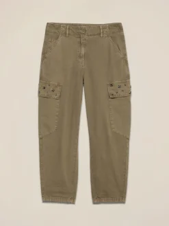 Cargohose mit Applikationen