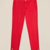 Chino-Hose aus Lyocell-Mischgewebe