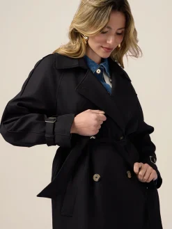 Doppelreihiger Trenchcoat