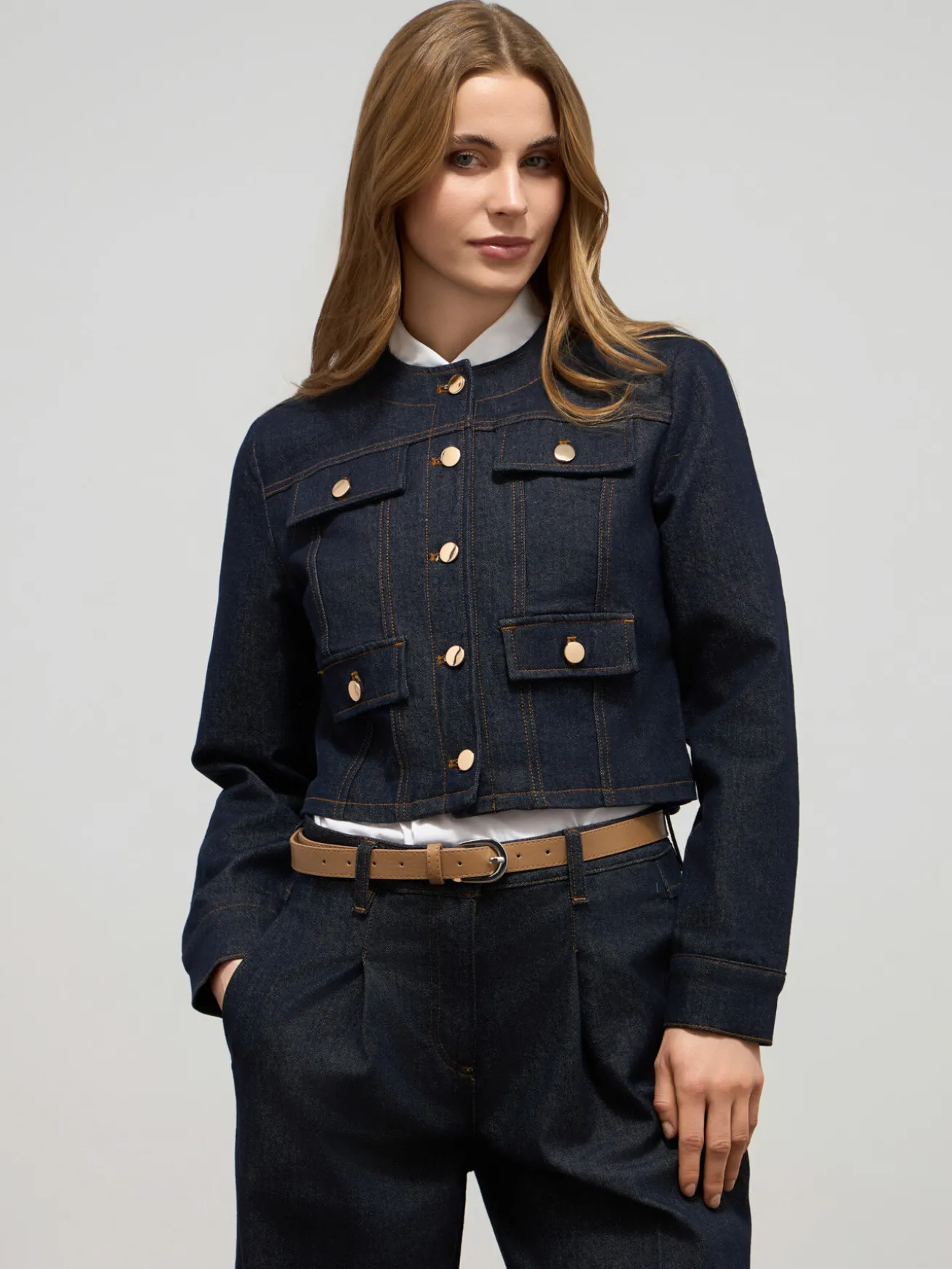 Kurze Jeansjacke
