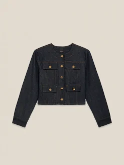 Kurze Jeansjacke