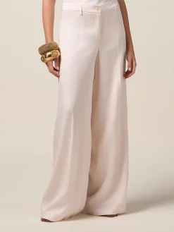 Palazzo-Hose aus Satin